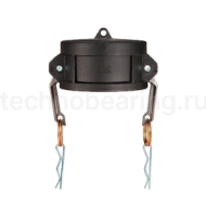 Камлок полипропиленовый тип DC, заглушка для ниппеля 4", TL400DCPP TITAN LOCK