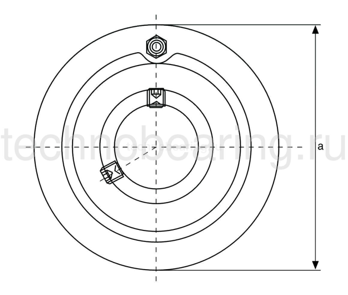 Подшипниковый узел UCC207 ISB