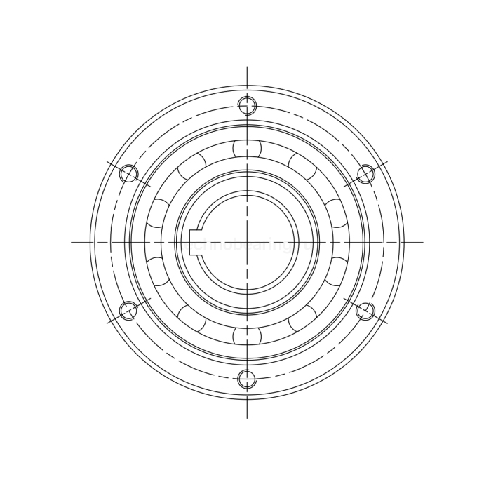 Обгонная муфта GL80 (GFR80) CTS