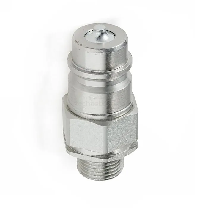 БРС серия M, ISO 5675, ниппель с метрической нар. резьбой, оцинк. сталь, 1/2 in TL4M-PM/20X1.5 TITAN LOCK