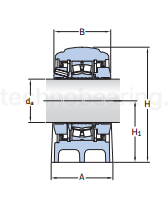 Подшипниковый узел SYNT35 FTS SKF
