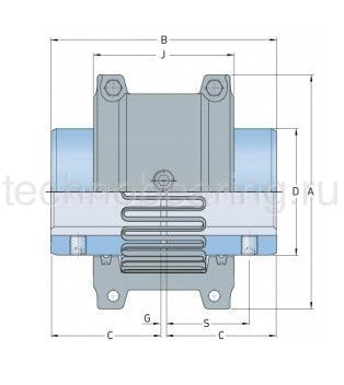 Корпус муфты PHE 1100TGHCOVER SKF