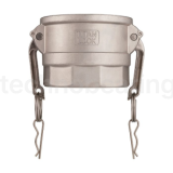 Камлок нержавеющий тип D серия "EcoLine" розетка, внутр. резьба BSP 6", AISI304, TL600DSS-EL TITAN LOCK