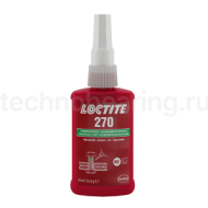 Фиксатор резьбовой высокой прочности, 50 мл 270 Loctite