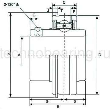 Подшипник SER204 ISB