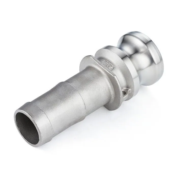 Камлок нержавеющий тип E, ниппель с хвостовиком 3/4", AISI304, TL75ESS TITAN LOCK