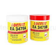 Состав эпоксидный с алюминием, повышенной термостойкости, 500 г, EA 3479 KT Loctite