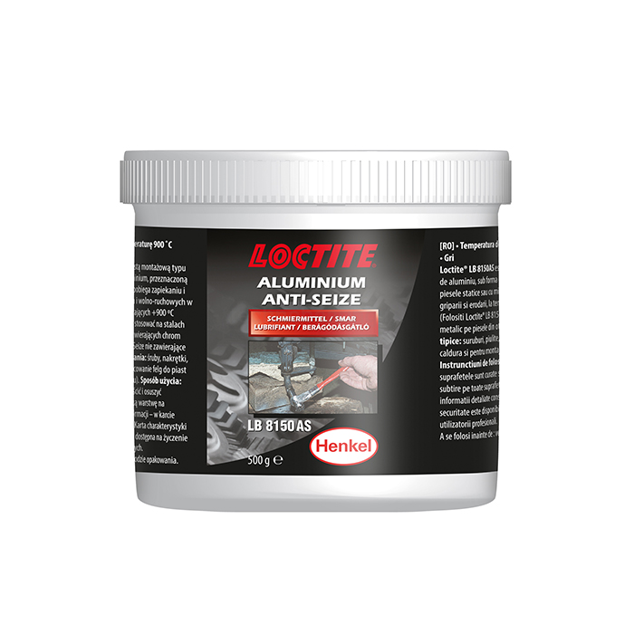 Смазка высокотемпературная с алюминием, медью и графитом, банка, 500 г, LB 8150 Loctite