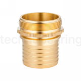 Штуцер с наружной резьбой под рукав, латунь, 4in TLSM100BR TITAN LOCK