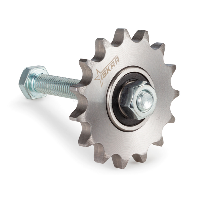 Звездочка натяжителя для однорядной цепи ZK 30-2S, 1/2"x5/16", Z=15, M10 RE011694 ISKRA