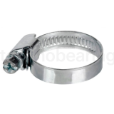 Червячный хомут (30-45 мм) German type, нерж. cталь AISI 304, WCGT30-45SS 
