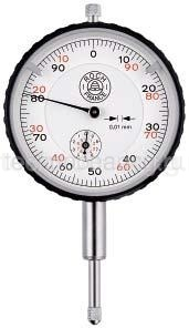Часовой прецизионный индикатор ROCH 10 мм, 0.01 мм, d58 мм 0141760631 Tesa