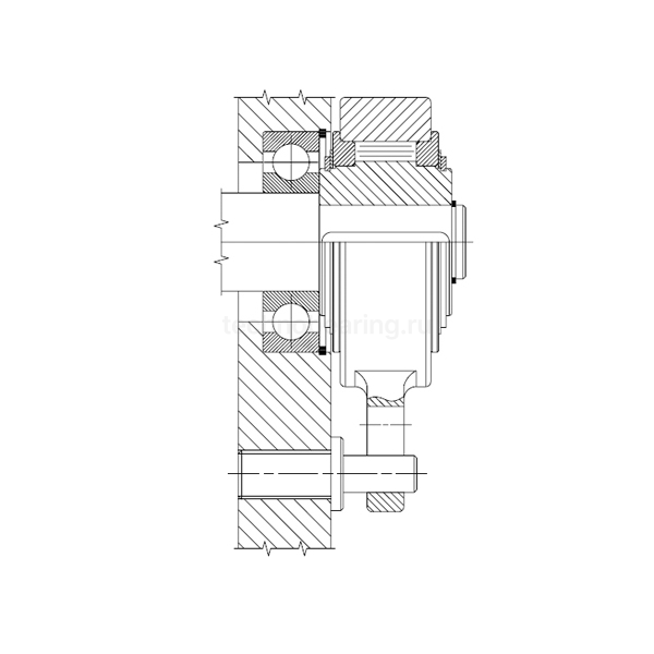Обгонная муфта AV50 (GV50) ISKRA