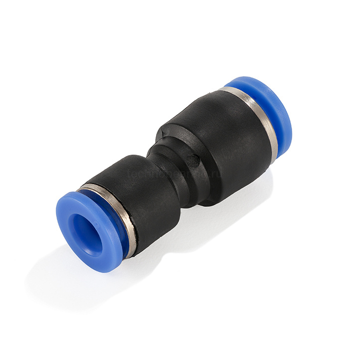 Фитинг-переходник цанговый пневматический, 10-8 мм, пластик, тип PG, TLP-PG10-8 TITAN LOCK