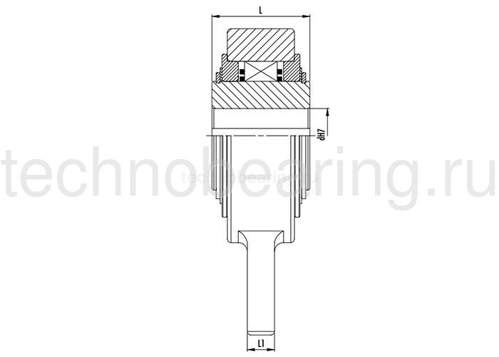 Обгонная муфта GVG20 (RSBW20) CTS