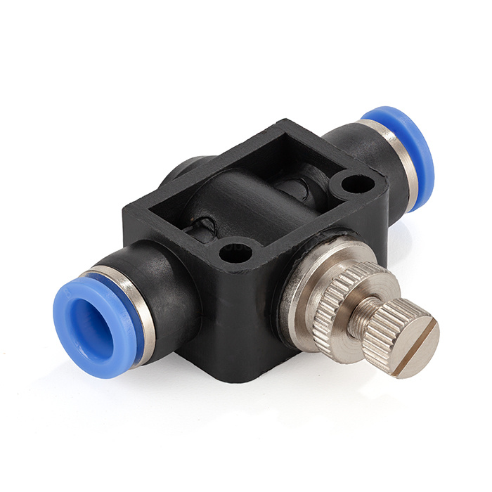 Регулятор расхода воздуха SCF, 8 мм, пластик, тип SCF, TLP-SCF8 TITAN LOCK