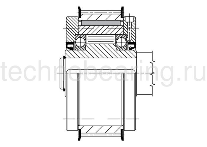 Обгонная муфта GLP30F7D7 (GFRN30F5F6) CTS