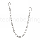 Цепь с S-образными крючками для камлоков, 300 мм (12 in), нерж.сталь 304 TLCHAIN12SS-H TITAN LOCK