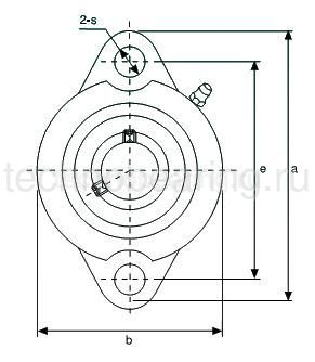 Подшипниковый узел SBLF202 ISB