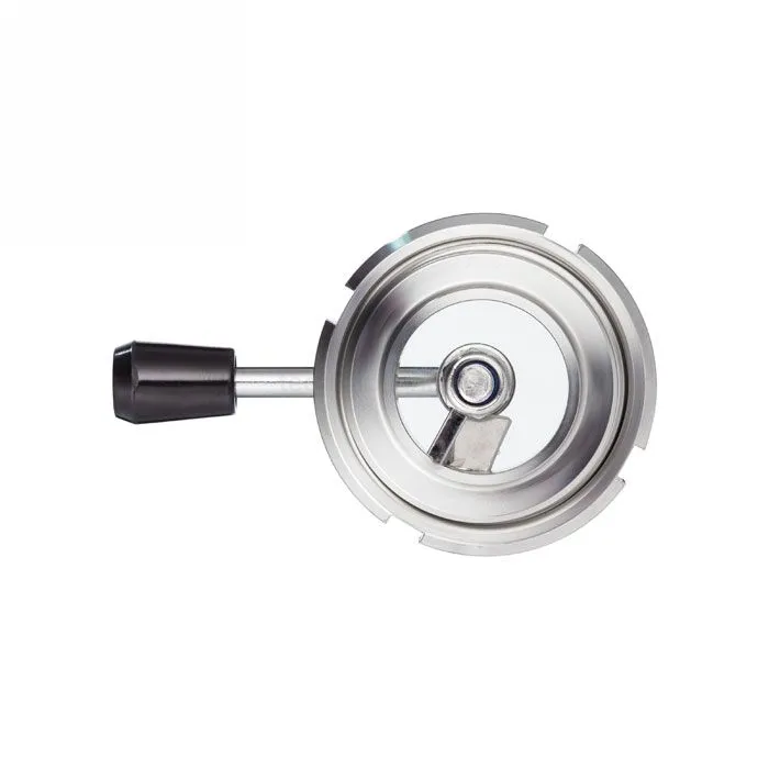 Диоптр гаечный под сварку, нержавеющий, со скребком, DN25, TL025DWWDS TITAN LOCK