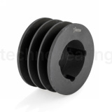 Шкив клиновой под втулку тапербуш SPZ106-02 TB (PHP 2SPZ106TB) ISKRA
