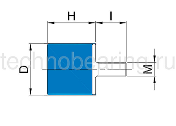 Виброизолятор PM50X20 M10X28 PM50201028 ISB