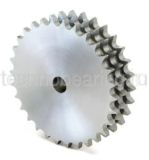 Звездочка без ступицы под расточку для цепи: 06-3, 9,525 x 5,72 mm, Z=22 CT05022 Sati