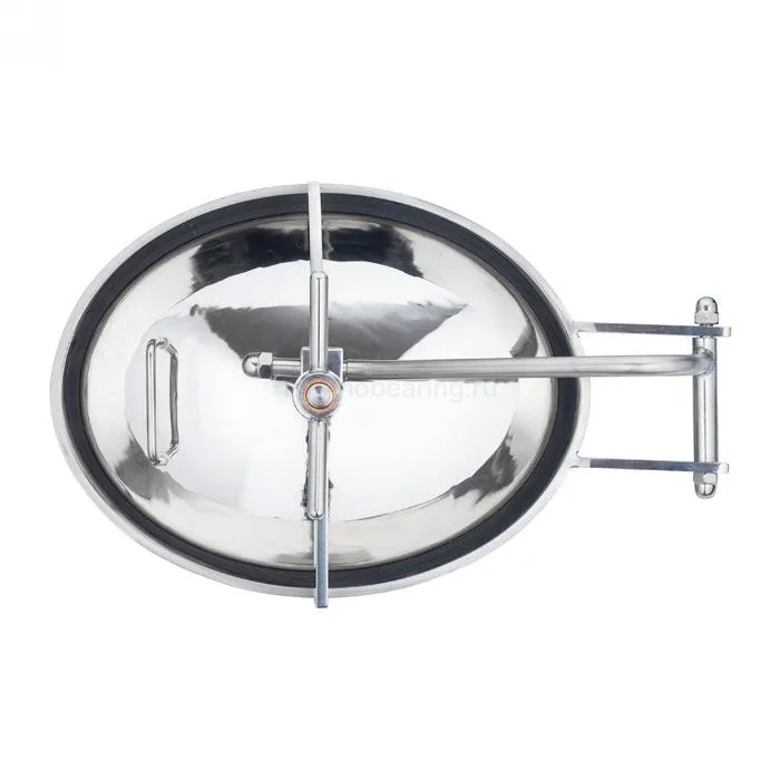 Люк овальный под давление нерж.304, 530x430 мм, внутр. открытие TLTOI53X43SP TITAN LOCK