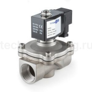 Соленоидный клапан нормально-открытый, прямого действия, 220В, PN10, Нерж.304/FKM, DN25, TLSO25/10FK1S-J TITAN LOCK