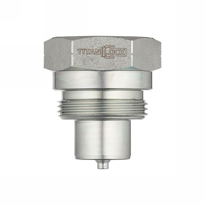 БРС серия T резьбовая, ISO 14540, ниппель, оцинк. cталь, резьба NPT, 3/8in TL3TMN TITAN LOCK