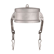 Камлок нержавеющий тип DC серия "EcoLine" заглушка для ниппеля 3", AISI304, TL300DCSS-EL TITAN LOCK