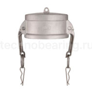 Камлок нержавеющий тип DC серия "EcoLine" заглушка для ниппеля 3", AISI304, TL300DCSS-EL TITAN LOCK