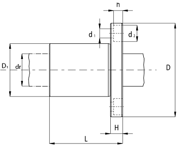 Линейный подшипник LMEK40-UU ISKRA