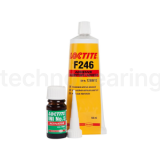 Клей структурный универсальный (быстрая полимеризация с активатором INI 5) - набор, 50 мл, AA F246/INI5 Loctite