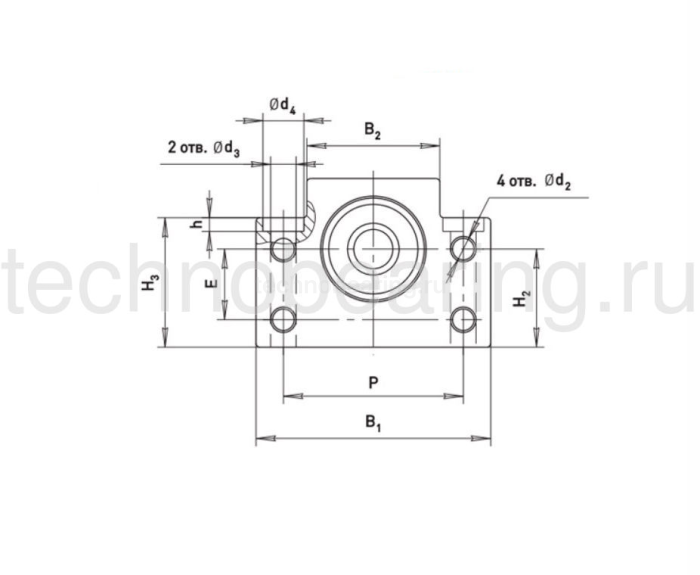 Опора ШВП BF15 TECHNIX