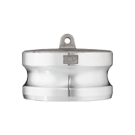 Камлок алюминиевый тип DР, заглушка для розетки 4", TL400DPAL TITAN LOCK — сопутствующий товар