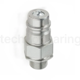 БРС серия M, ISO 5675, ниппель с метрической нар. резьбой, оцинк. сталь, 1/2 in TL4M-PM/20X1.5 TITAN LOCK