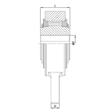 Обгонная муфта AV80 (GV80) ISKRA
