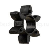 Упругий элемент типа паук черный EN19024 ISKRA