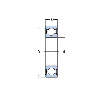 Подшипник E2.6207-2Z/C3 SKF