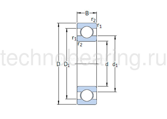 Подшипник W618/4 SKF