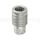 БРС серия M, ISO 5675, розетка с метрической внутр. резьбой, оцинк. сталь, 1/2 in TL4M-SF/20X1.5 TITAN LOCK