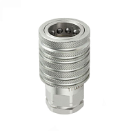 БРС серия M, ISO 5675, розетка с метрической внутр. резьбой, оцинк. сталь, 1/2 in TL4M-SF/18X1.5 TITAN LOCK