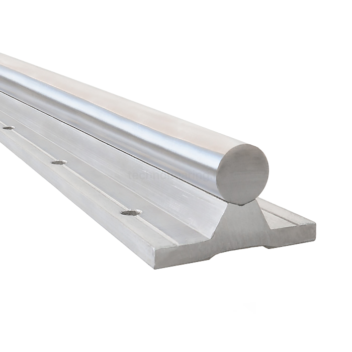 Вал прецизионный с опорой SBR12C TECHNIX