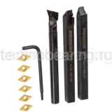 Комплект резцов со сменными твердосплавными накладками, 10х10 мм 24556 Proxxon