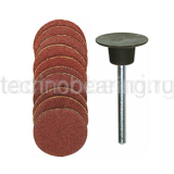 Шлифoвальные круги с дискодержателем ø.18 мм., зерн. К 100 и К150 по 5 шт.) 28982 Proxxon