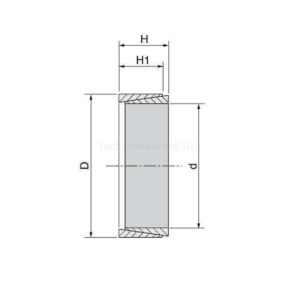 Зажимная втулка KLNN120 (PHF FX30-120x134) ISKRA