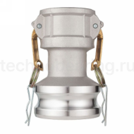 Камлок алюминиевый тип DА (переходник розетка 2" х ниппель 3"), TL2030DAAL TITAN LOCK