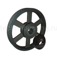 Шкив клиновой под втулку тапербуш SPA150-03 (PHP 3SPA150TB) SKF