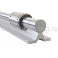 Вал прецизионный с опорой SBR25C TECHNIX